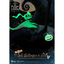 Beast Kingdom Master Craft The Nightmare Before Christmas Jack Skellington & Zero Figurine