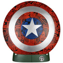 Beast Kingdom Life Size Marvel Comics Series Captain America Shield Statue Figurine