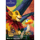Beast Kingdom Master Craft The Lion King Little Simba & Zazu Figurine