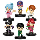 Beast Kingdom Mini Egg Attack Yu Yu Hakusho Series Blind Box Set 6 in the Assortment Figurine