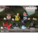 Beast Kingdom Mini Egg Attack How to Train Your Dragon Series Blind Box Set 6 in the Assortment Figurine