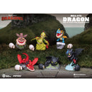 Beast Kingdom Mini Egg Attack How to Train Your Dragon Series Blind Box Set 6 in the Assortment Figurine