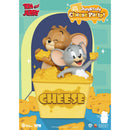 Beast Kingdom Piggy Bank Small Tom and Jerry Vinyl Functional Figurine Jerry & Tuffy Cheese Party! Figurine