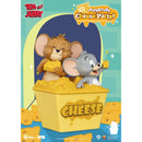 Beast Kingdom Piggy Bank Small Tom and Jerry Vinyl Functional Figurine Jerry & Tuffy Cheese Party! Figurine