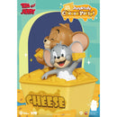 Beast Kingdom Piggy Bank Small Tom and Jerry Vinyl Functional Figurine Jerry & Tuffy Cheese Party! Figurine