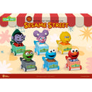 Beast Kingdom Pull Back Car Sesame Street Shopping Cart Blind Box Set 6 in the Assortment Figurine