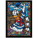 Tenyo Puzzle Disney Donald Duck Stained Glass Puzzle 266 pieces