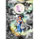 Tenyo Puzzle Disney Aladdin Jasmine and Aladdins Love Magic Frost Art Puzzle 500 pieces