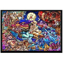 Tenyo Puzzle Disney Aladdin Story Stained Glass Puzzle 500 pieces