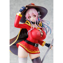 Good Smile Company Super Sonico/KONOSUBA God's blessing on this wonderful world! Super Sonico KONOSUBA Megumin Collaboration Version 1/7 Scale Figurine