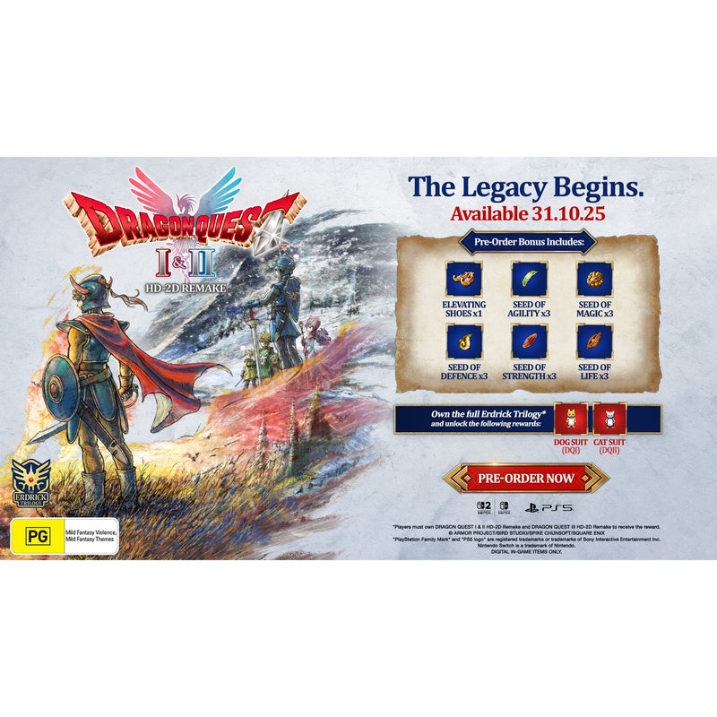 SW2 Dragon Quest I & II HD-2D Remake Game – SuperOffice