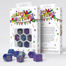 Happy Birthday Dice Set - Streamers