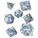 Full Art Dice Set Porcelain