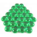Gaming Stones Crystal Light Green Glass Stones Qty 23-27 in 4" Tube