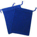 Dice Bag Suedecloth Small Royal Blue