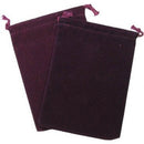 Dice Bag Suedecloth Small Purple