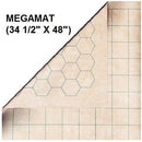Reversible Megamat  1 Squares & 1 Hexes 34.5x48 Inches
