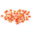 Gaming Stones Red Catseye Glass Stones Qty 40 in 5 1/2" Tube