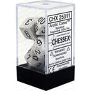 D7-Die Set Dice Speckled Polyhedral Arctic Camo 7 Dice in Display
