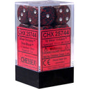 Chessex D6 Speckled 16mm d6 Silver Volcano Dice Block 12 dice