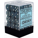 Chessex D6 Speckled 12mm d6 Sea Dice Block 36 dice