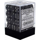 D6 Dice Speckled 12mm Ninja 36 Dice in Display