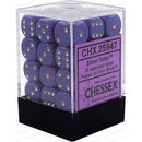 Chessex D6 Speckled 12mm d6 Silver Tetra Dice Block 36 dice