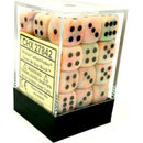 Chessex D6 Festive 12mm d6 Circus/black Dice Block 36 dice