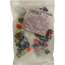 BULK D8 Dice Assorted Loose Signature Polyhedral 50 Dice in Bag