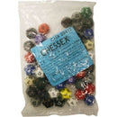 BULK D12 Dice Assorted Loose Opaque Polyhedral 50 Dice in Bag