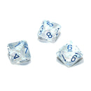 Chessex D10 Dice Borealis Polyhedral Icicle/light blue Luminary d10