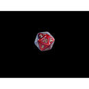 Chessex D20 Dice Gemini Mini-Polyhedral Purple-Red/gold d20