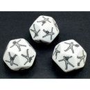 Chessex D12 DiceHit Location Large d12 custom engraved with body parts Opaque White