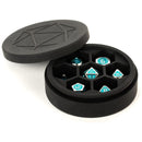 MDG Silicone Dice Case Round - Black