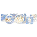 MDG Resin Polyhedral Dice Set 16mm - Sea Conch