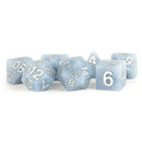 MDG Sharp Edge Silicone Rubber Dice Set 16mm - Glacial Debris