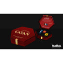 Fanroll By Metallic Dice Games MDG CATAN Premium Robber and Metal Dice Set Cat's Eye Aquamarine