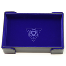 Die Hard Dice Folding Rectangle Tray - Blue Velvet