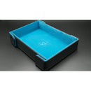 Die Hard Dice Folding Rectangle Tray - Teal Velvet