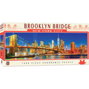 Masterpieces Puzzle City Panoramic Brooklyn Bridge, NYC Puzzle 1,000 pieces