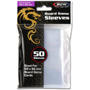 BCW Board Game Sleeves Standard European 59mmx92mm 50 Sleeves Per Pack