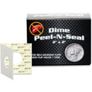 BCW Peel n Seal Paper Flips Adhesive Dime 2"x2" 100 Flips Per Box