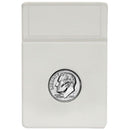 BCW Currency Display Slab Inserts White Dime