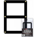 BCW Screwdown Holder Double Card Black Border