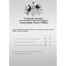 Cooked Aussies PartySeeker Pack Game