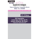 Sleeve Kings Board Game Sleeves "Mega Civilization" Compatible Sleeves 75mmx105mm 110 Sleeves per Pack