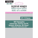 Sleeve Kings Board Game Sleeves Medium Square Sleeves 65mmx65mm 110 Sleeves per Pack