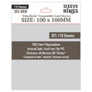 Sleeve Kings Board Game Sleeves "Everdell Mini Compatible" Sleeves 44mmx63mm 110 Sleeves per Pack