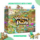 Vizzles Winnie-the-Pooh 1000pc Jigsaw Puzzle