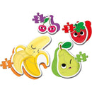 Clementoni My First Puzzles Fruits 4 Shaped Puzzles